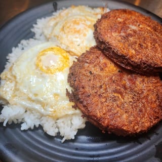 Grandmas Hash w/ 2 eggs any style