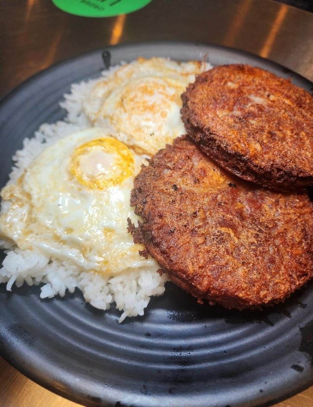 Grandma's Hash W/ 2 Eggs Any Style.