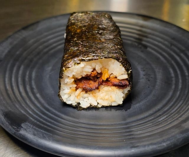 Teri Beef Musubi.