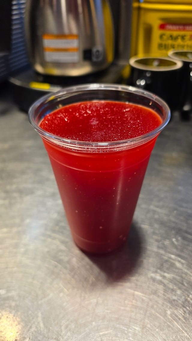Strawberry Slush.