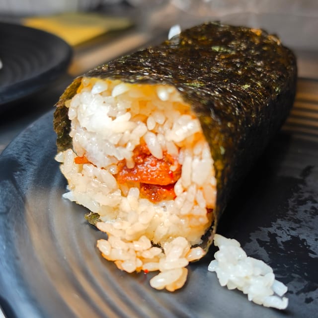 Garlic Chicken Musubi.